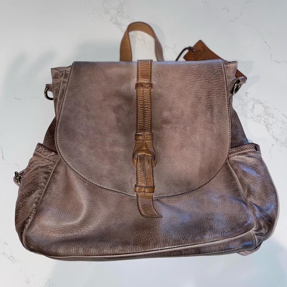 Bayside Italian Leather Backpack/Purse